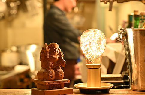 店舗にある大黒天様