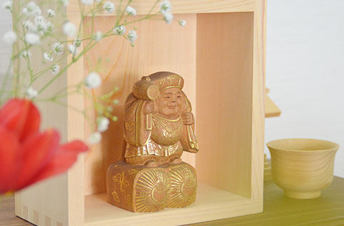 会社にある大黒天様