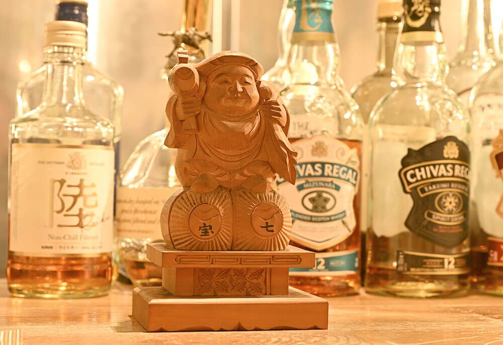 ボトルと大黒天